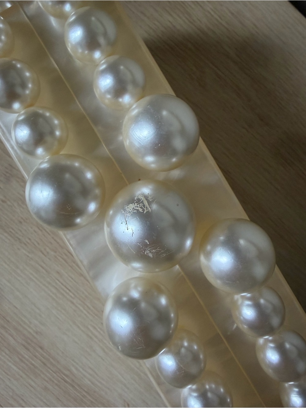 Cult Gaia Eos Box Clutch in Pearl - Picture 15 of 16